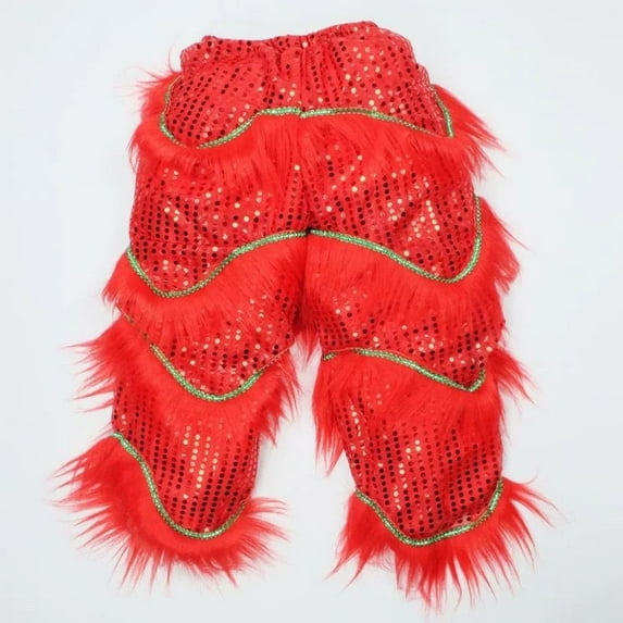 Ougyinr Kids Toddler Pants Lion Dance Pants for Boys Girls,Lion Dance Performance Pants,Lion Performance Costumes