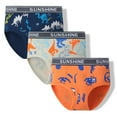 thumbnail image 1 of Ougyinr Little Boys Briefs Kids Boxer Briefs Toddler Boys Underwear Shorts Cotton 2T 3T 4T 5T 6T 7T 8T Dinosaur Briefs 3 Pack, 1 of 8