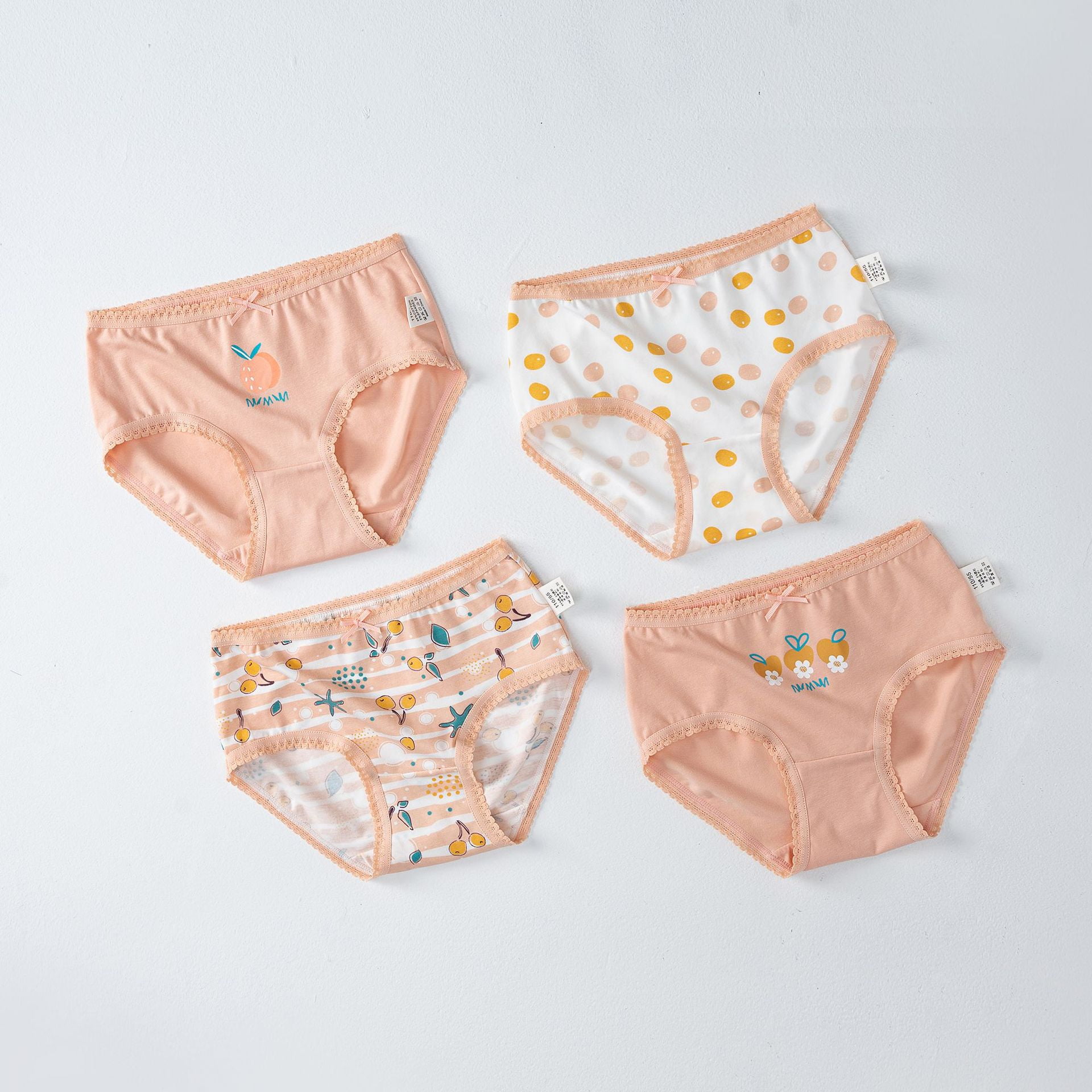 Ougyinr Little Girl Underwear Briefs Toddler Panties Big Kids Undies