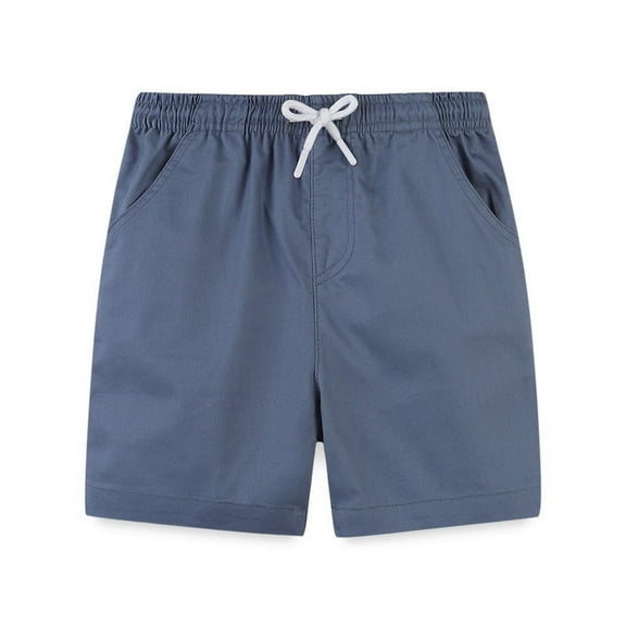 Ougyinr Littler Boys Shorts Kids Toddler Boys Summer Cotton Shorts with Drawstring Casual Elastic Waist Shorts with Pocket