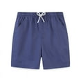 thumbnail image 1 of Ougyinr Littler Boys Shorts Kids Toddler Boys Summer Cotton Shorts with Drawstring Casual Elastic Waist Shorts with Pocket, 1 of 8