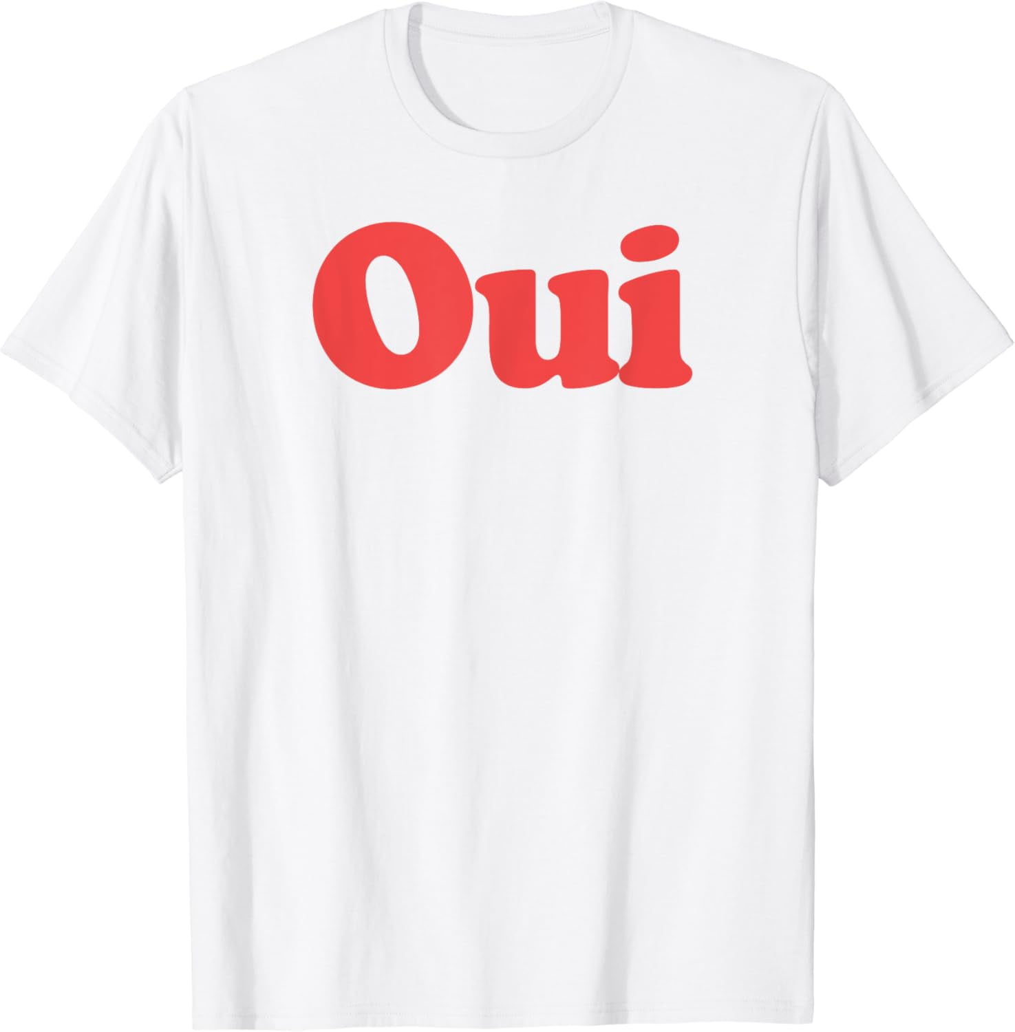 Oui, French Retro Fashion T Shirt Oui, French Retro Fashion T Shirt