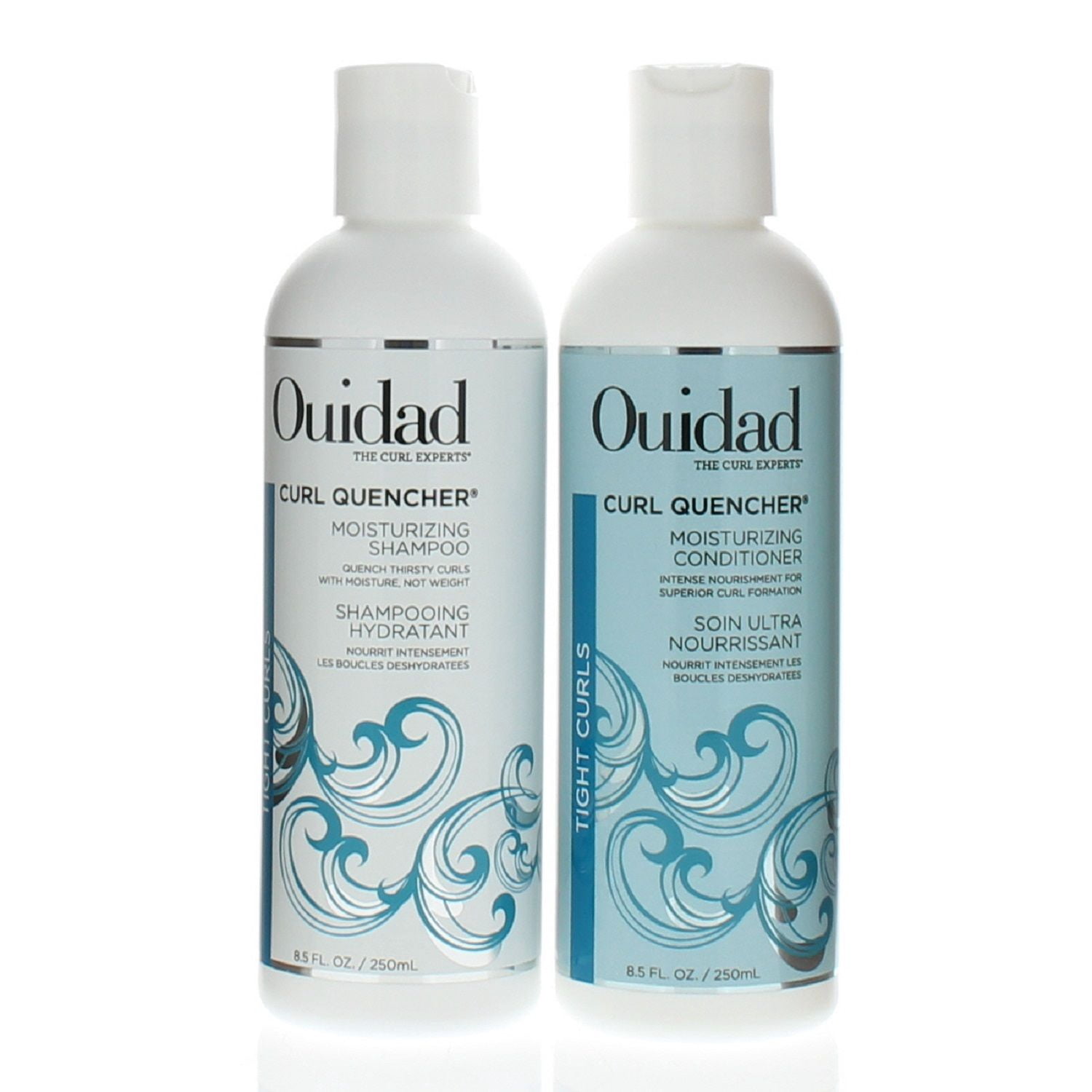 Ouidad Curl Quencher Moisturizing Shampoo and Conditioner 8.5oz/250ml
