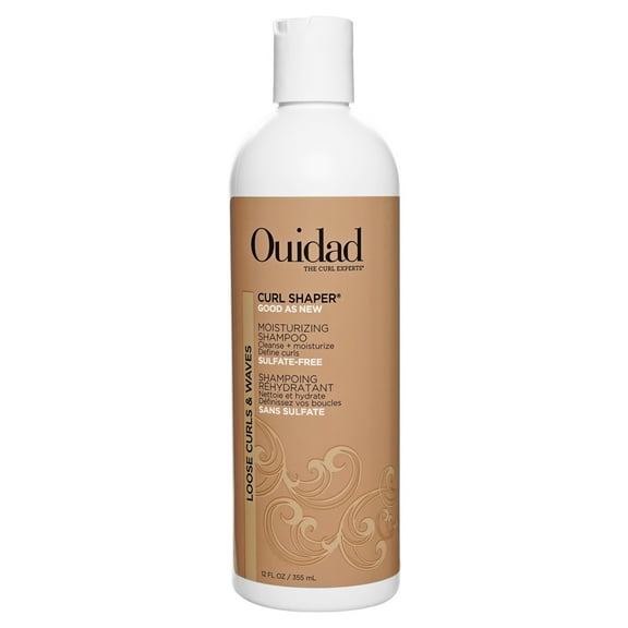Ouidad Curl Shaper Moisturizing Shampoo, Removes Build Up & Impurities, Bouncy, Soft Curls, 12 oz
