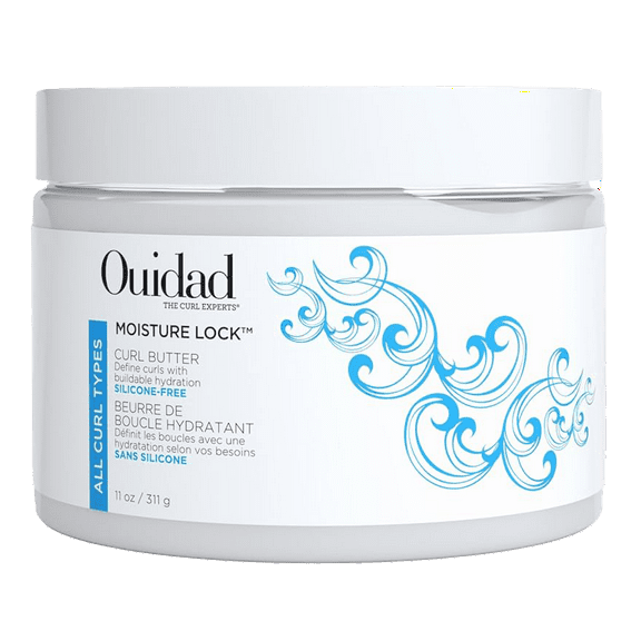 Ouidad Moisture Lock Hair Butter, Soft Hold, Buildable Hydration, Boosts Shine & Elasticity, 11 oz