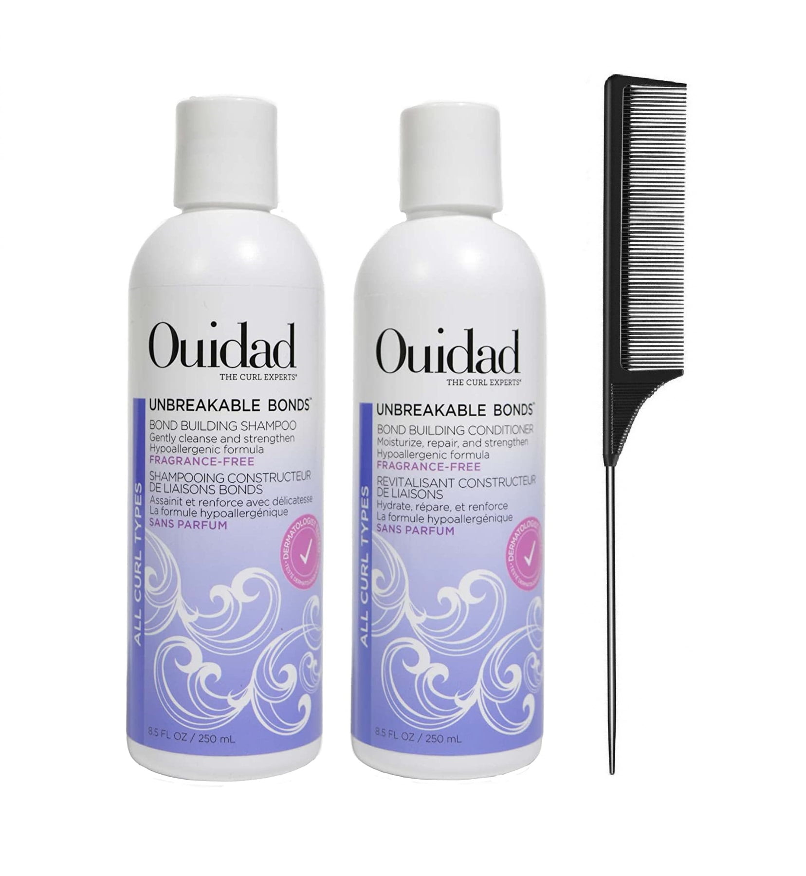 Ouidad Unbreakable Bonds Bond Building Shampoo 8.5 Oz and Conditioner 8