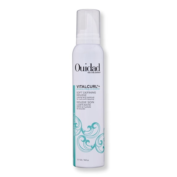 Ouidad VitalCurl+ Curl Defining Mousse, Lightweight Hair Foam, Air-Dry Styler, 5.7 oz