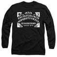 thumbnail image 1 of Ouija Board On Black Long Sleeve Adult 18/1 T-Shirt Black, 1 of 1