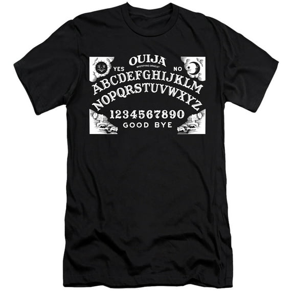 Ouija - Board On Black - Premium Slim Fit Short Sleeve Shirt - XX-Large