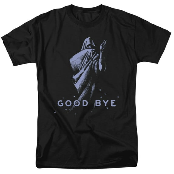 Ouija Good Bye S/S Adult 18/1 T-Shirt Black