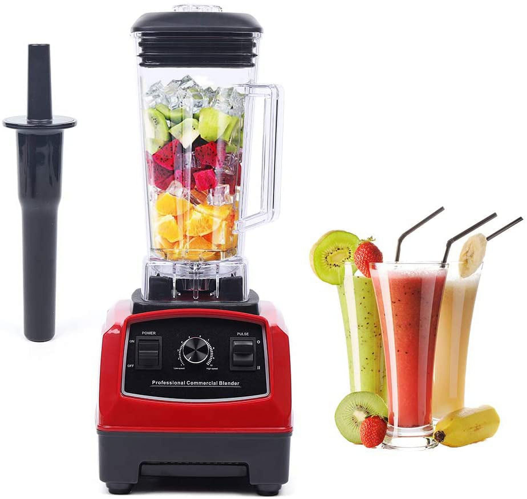  Juicer Mixer Grinder, Commercial-Grade 2200 Watt Motor  household Smoothie Blender For Wet and Dry Spices, Chutneys and Curries  (BLACK): Home & Kitchen