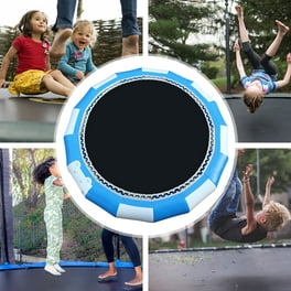 Machrus Upper Bounce Replacement Jumping Mat, Fits 12 ft Round Trampoline  Frame with 80 V-Hooks, using 7 Springs- Mat Only