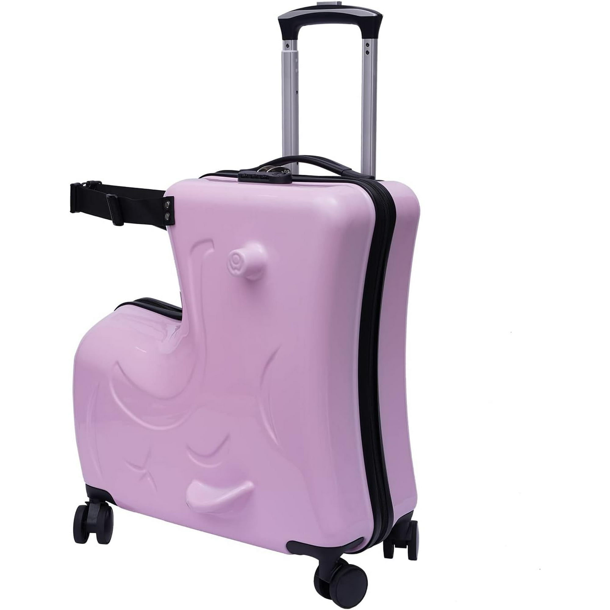 OUKANING 20 kids Luggage Travel Ride-on Suitcase Luggage