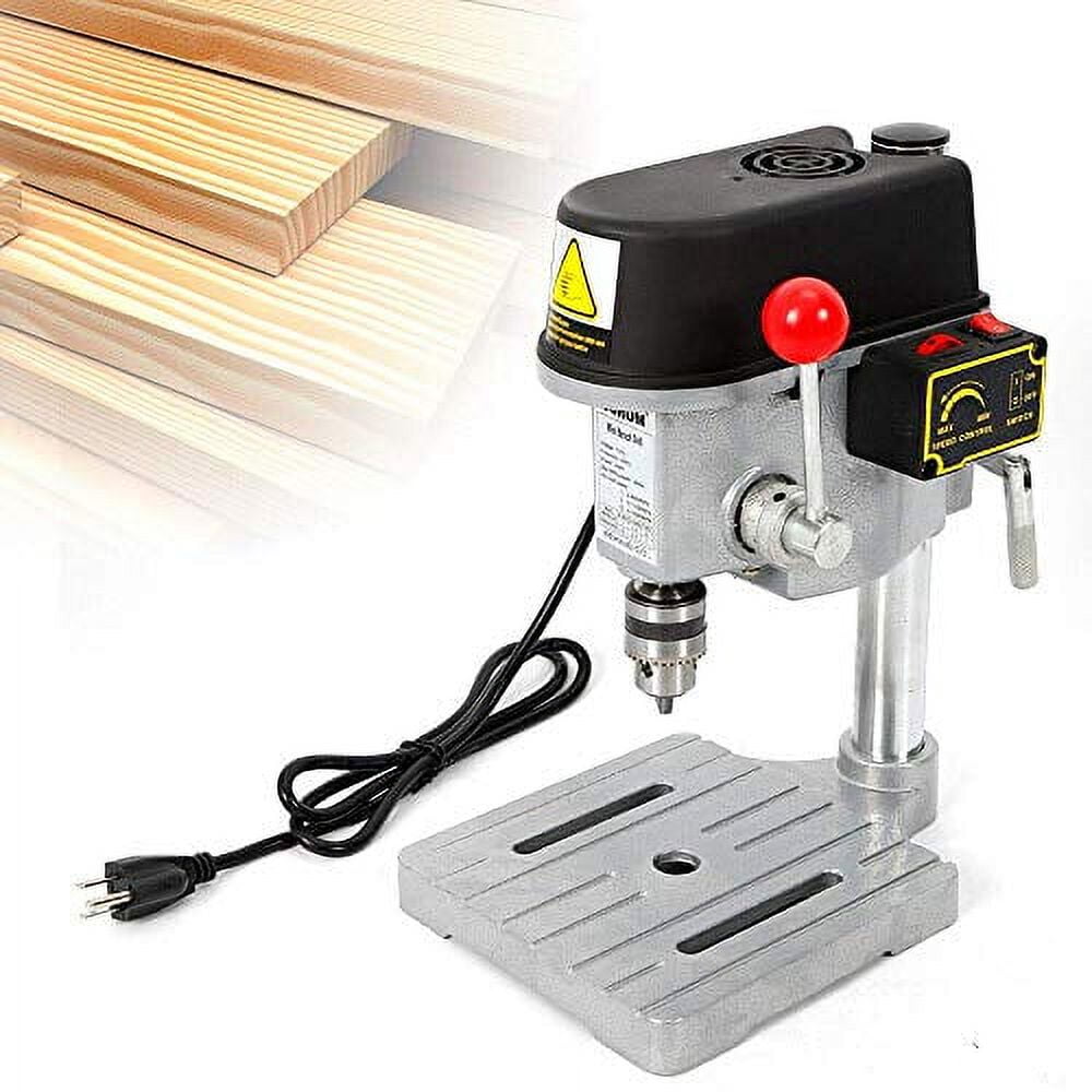 Oukaning 340W 3 Speed Drill Press Work Bench Wood Drill Machine Hex Key ...