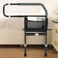 Oukaning Bed Rails for Elderly Adults Safety Max.275lbs Adjustable Bed