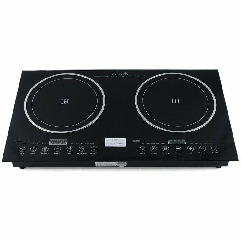 Double on sale electric cooktop