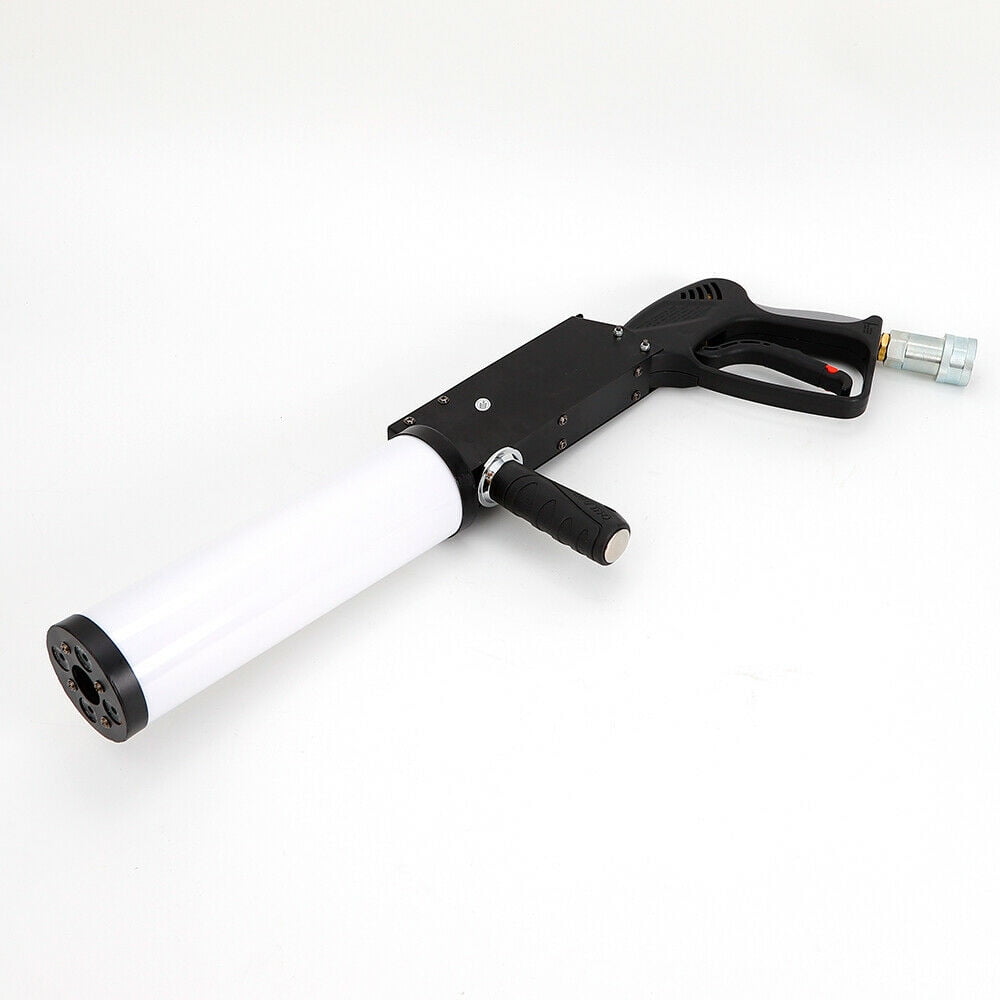 Oukaning Fog Machine LED CO2 Gun Handheld Cryo Gun DJ Holds Cool Stage
