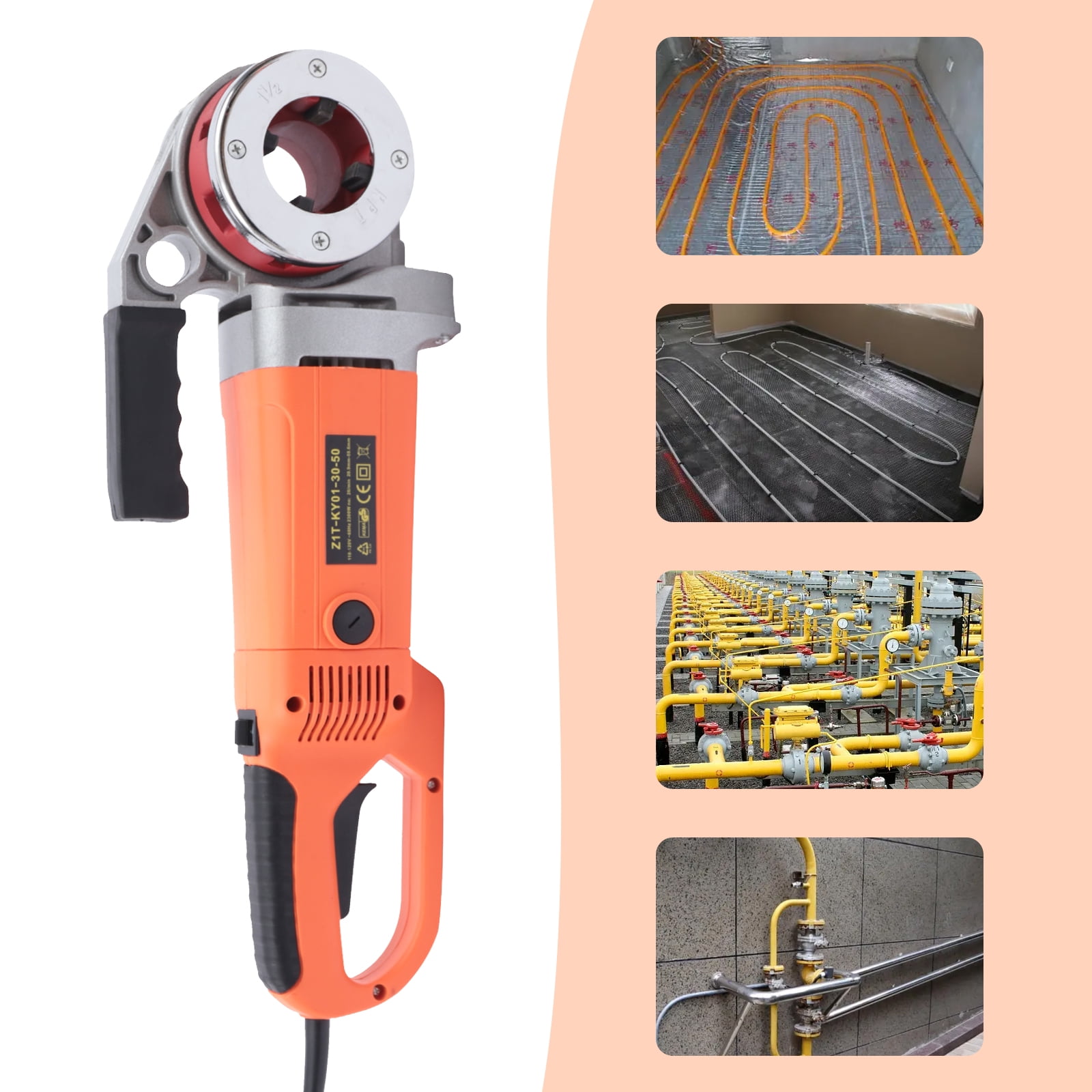 Handheld threading machine deals