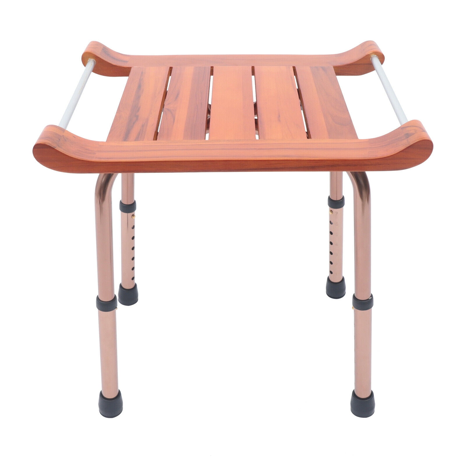 Oukaning Portable Shower Bench with Handles Bath Stool SPA Seat