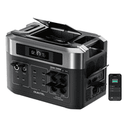 Oukitel BP2000 Portable Power Station, 2048Wh LiFePO4 Battery, 2200W AC Outlets for Home Emergency, Camping, RV