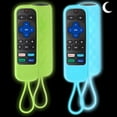 thumbnail image 1 of Oulastool Silicone Remote Covers, 2-Pack Glow-in-Night Protection for TCL Roku, Roku Express, Roku Premiere, 1 of 7