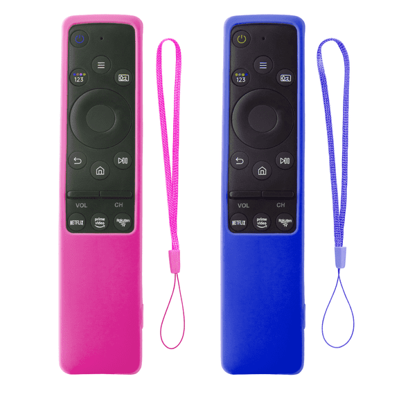 Oulastool Silicone Protective Remote Case 2-Pack with Anti-Slip Glow in ...