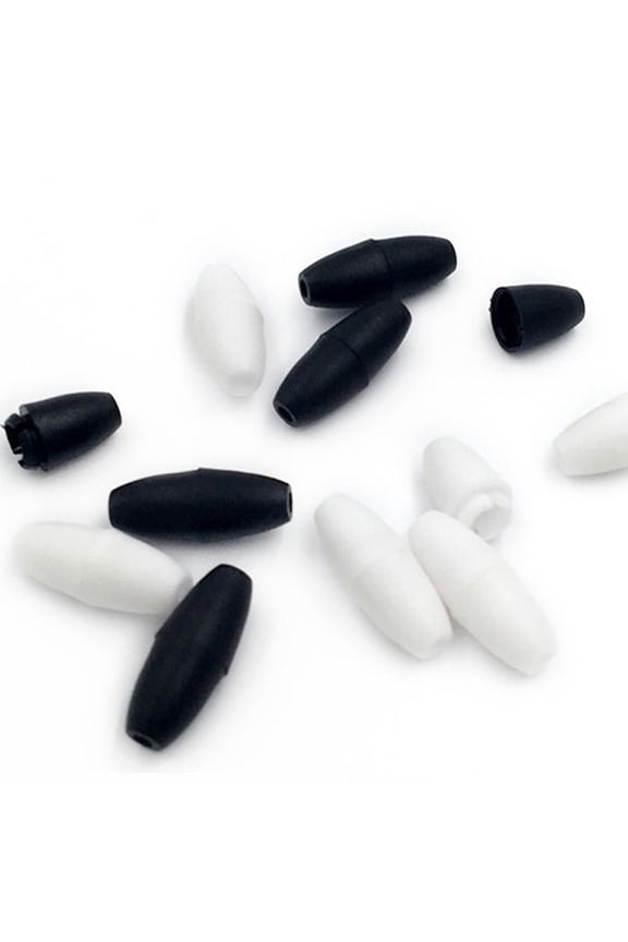 100Pcs Safety Breakaway Clasps Plastic Barrel Connectors for Lanyards Keychains and Bracelets