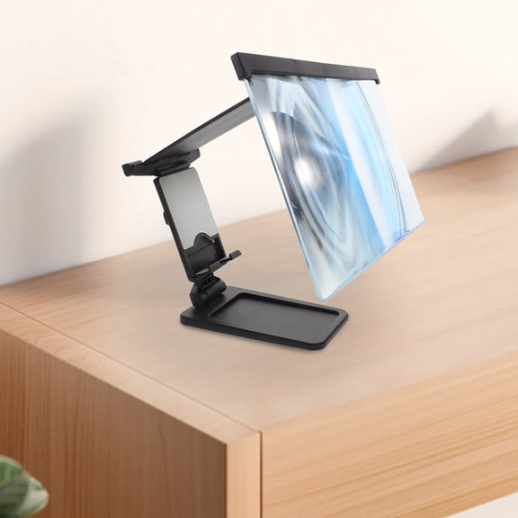 Oulii 12 Inch Phone Screen Magnifier with Portable Foldable Stand and Eye Protection for Phone Viewing