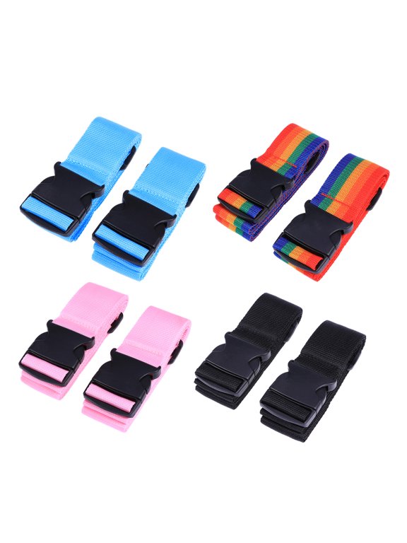 2pc Heavy Duty Luggage Bundling Strap for Outdoor Sports Backpacking