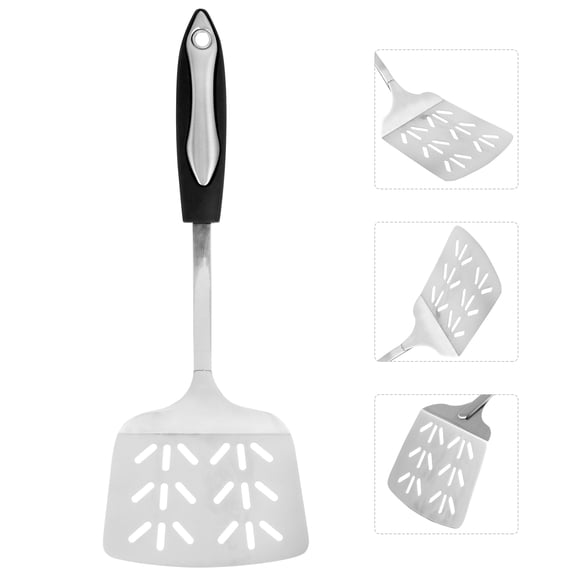 Oulii Alasum 1Pc Multi Color Stainless Steel Cooking Shovel Stain Resistant Kitchen Utensil