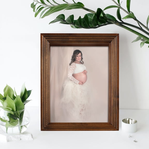 Oulii Alasum Chic Coffee Shadow Box Frame for Home Decor with Quality Craftsmanship and Long Life