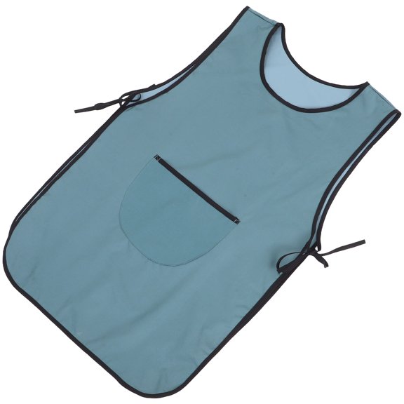 Oulii Alasum Multi Use Sleeveless Waterproof Apron Stain Resistant Hairdressing and Kitchen Apron with Comfortable Fabric