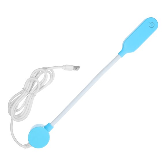 OULII Touch Dimming LED Sewing Machine Lamp with Magnetic Base USB Powered Sky Blue