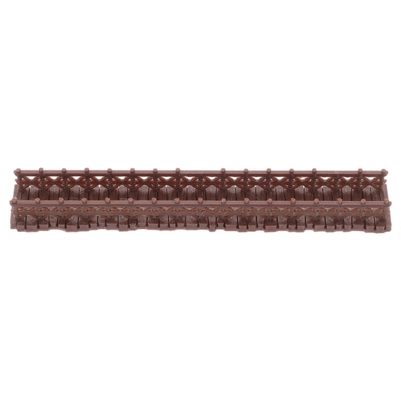 OULII Fish Tank Path Model Brown Micro Landscape Path Decoration for Bonsai and Terrarium Use