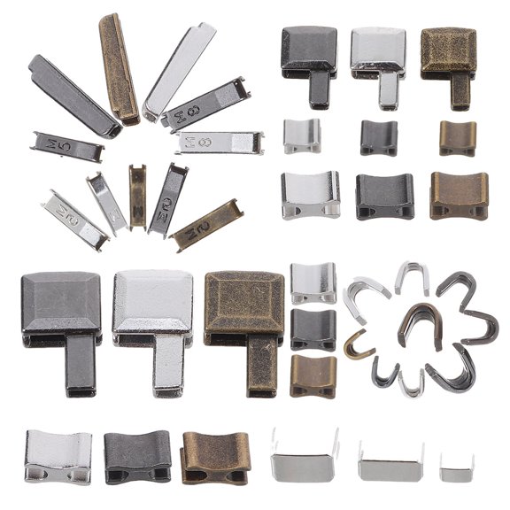 Oulii HONMEET 1Set Easy to Use Metal Pin Lock Set for Zipper Repair Kit Suitable for Multiple Clothes