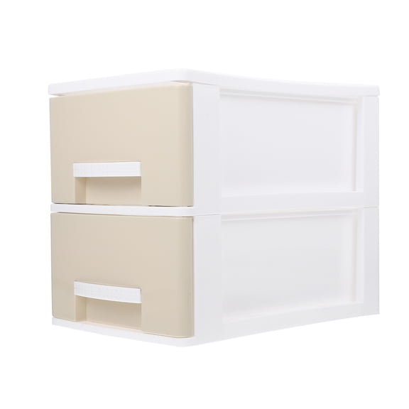 Oulii Khaki Drawer Type Desktop Organizer Case for Jewelry and Cosmetic Storage
