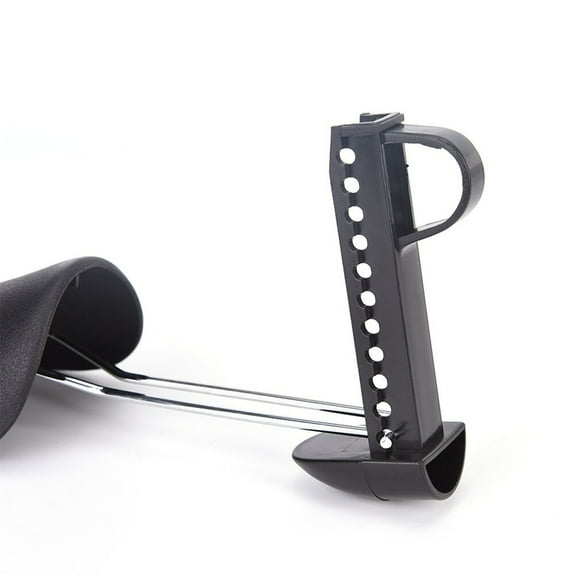 Oulii Luxshiny 4Pair Durable Black Plastic Shoe Extender Adjustable Home Use Shoe Holder