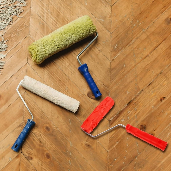 OULII Home Use Decorative Paint Roller Rubber Roller for Textured Wall and Ceiling Finishes