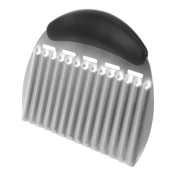 Oulii Versatile Kitchen Crinkle Cutter Wave Slicer for Potatoes Fries Vegetables and Fruits