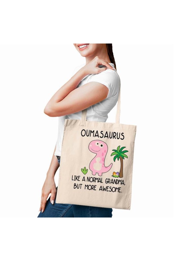 Ouma Grandma Gift Oumasaurus But More Awesome Tote Bag