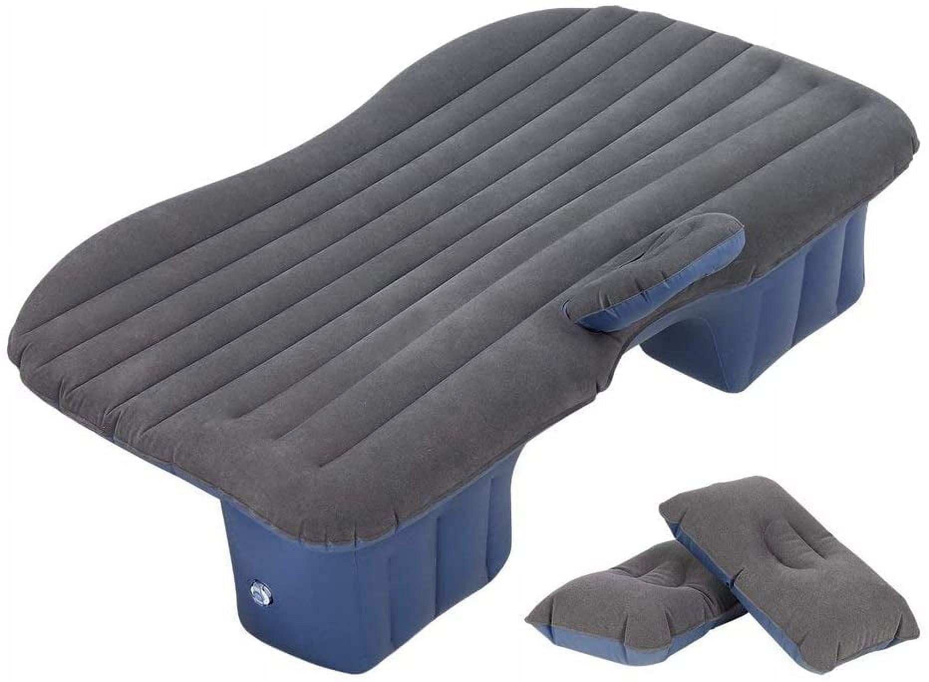 Oumilen 16.5" Portable inflatable Air Mattress with Pillows Electric Air Pump, 53.5" x 32.2" x 16.5"