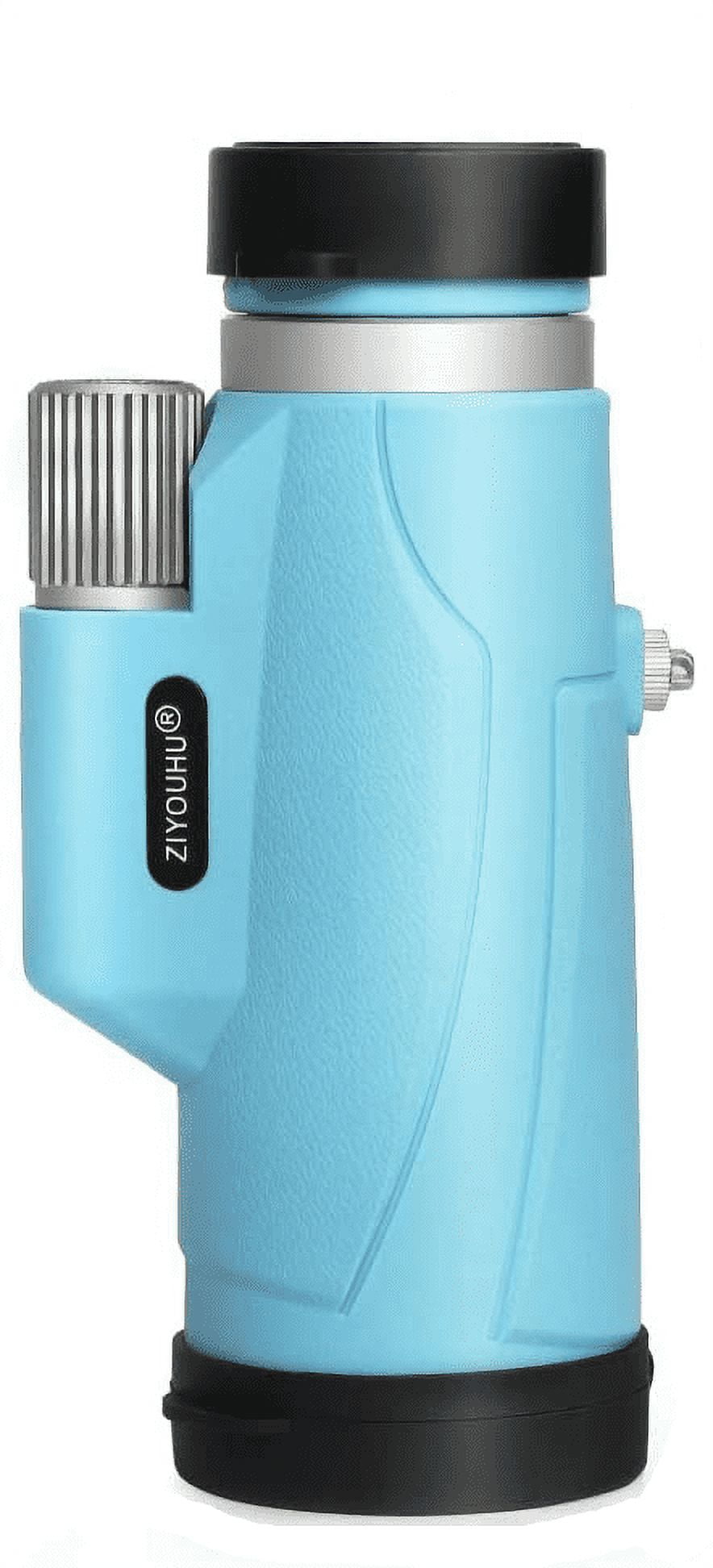 Monocular Telescope, High Power 10X42 Waterproof Monocular with Single Hand Focusing, Bright and Clear, Monocular Scope for Traveling, Blue