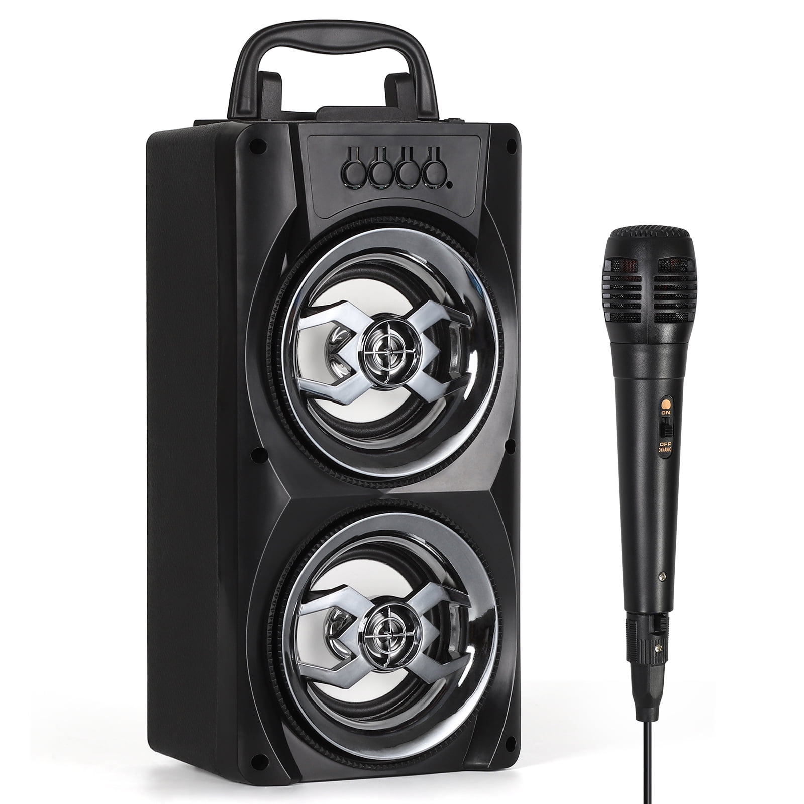 Oumilen Portable Bluetooth Speakers, Black, ON-SP-11-wm