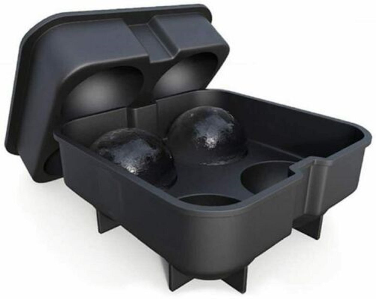 Oumilen Silicone 4-Cavity Sphere Ice Mold