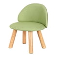 thumbnail image 1 of Oumilen Upholstered Kids Indoor Accent Chair with Wooden Legs, Green, 1 of 6