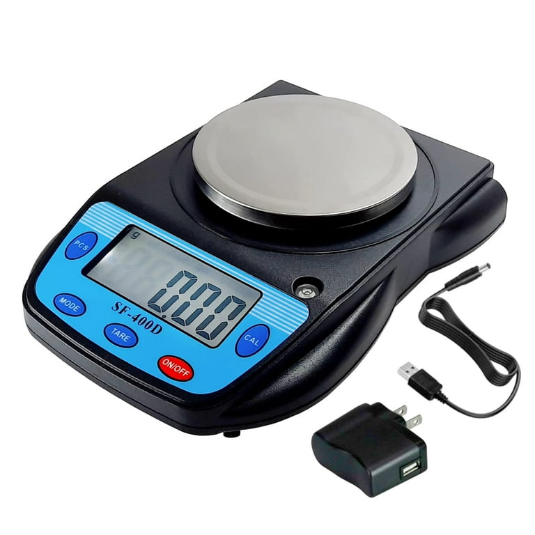 Eosphorus Digital Analytical LCD Weighing Scale 600g x 0.01g for Science Laboratory School - Kitchen Scale Accurate Balance to Measure Ounce, Gram