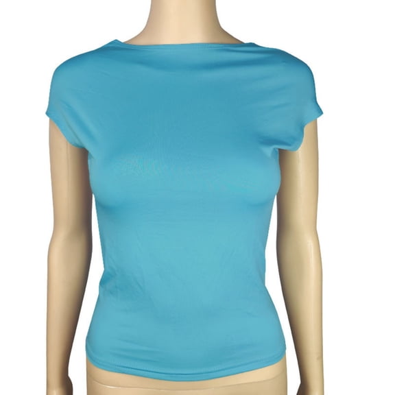 Ounisa Cap Sleeve Tops for Women Summer Top Basic Tee Shirts Casual Tank Loose Fit 2025 Fashion
