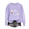 thumbnail image 1 of Ounisa Oversized Sweatshirt for Women Crewneck Game Day Pullover Sweatshirts Funny Graphic Cute Mom Football Sweatsirts, 1 of 4