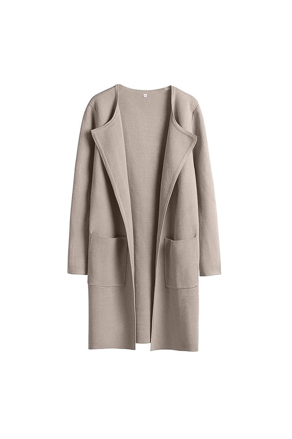 Women's Long Cardigan Sweaters Oversized Fall Dressy Coatigan Jackets Trendy Knit Winter Coats