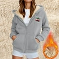 thumbnail image 1 of Ounisa Women's Oversized Sweatshirts Plus Size Fashion Gradient Printed Long Sleeves Loose Comfy Sport Hooded Jackets, 1 of 8